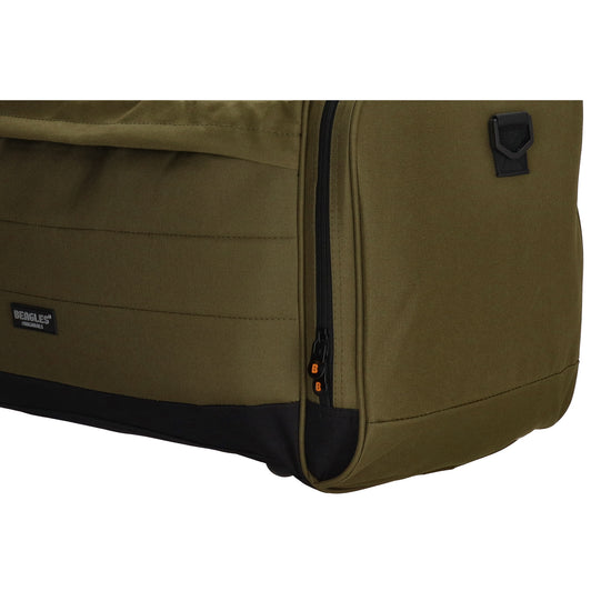 Reisetasche 65 x 34cm in Olivgrün mit Seitentaschen - leder-accessoires.com