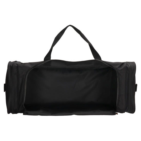 Reisetasche 75 x 35cm in Schwarz mit Seitentaschen - leder-accessoires.com
