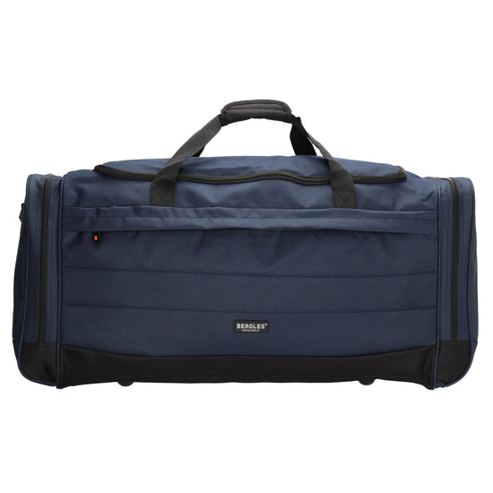 Reisetasche 75 x 35cm in Blau mit Seitentaschen - leder-accessoires.com