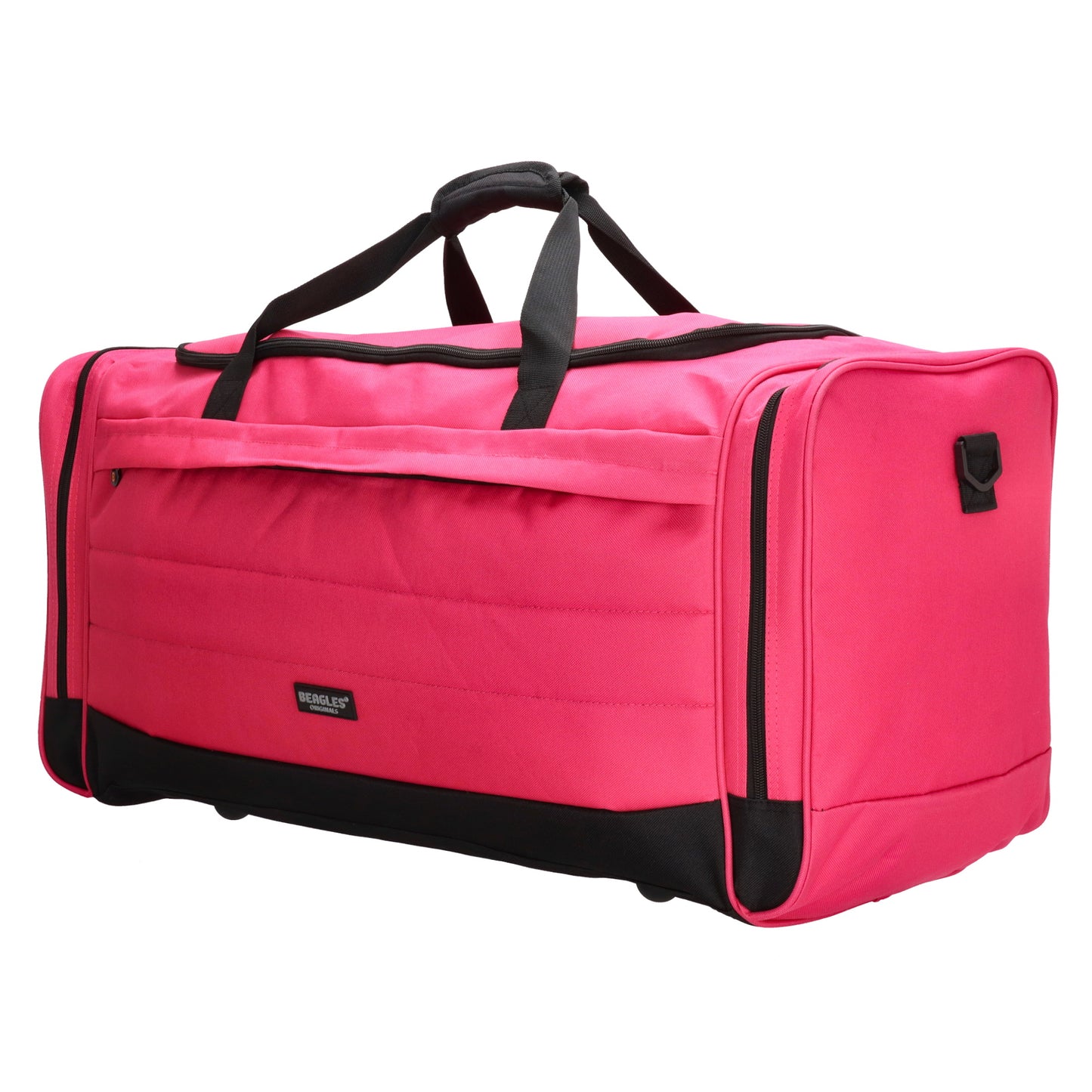 Reisetasche 75 x 35cm in Pink mit Seitentaschen