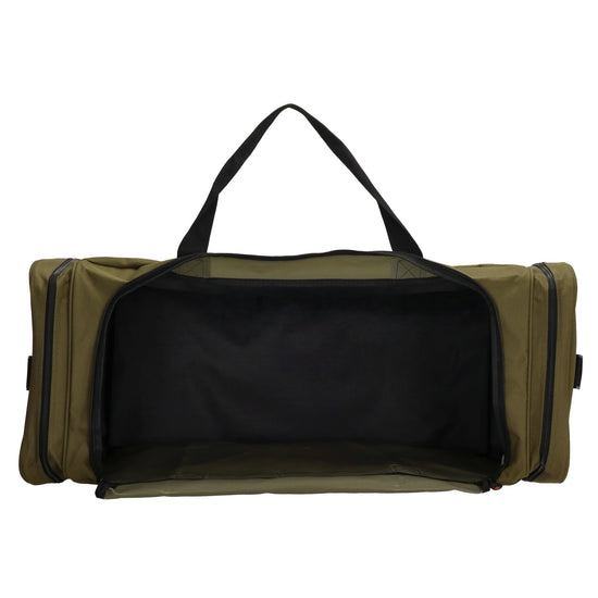 Reisetasche 75 x 35cm in Olivgrün mit Seitentaschen - leder-accessoires.com