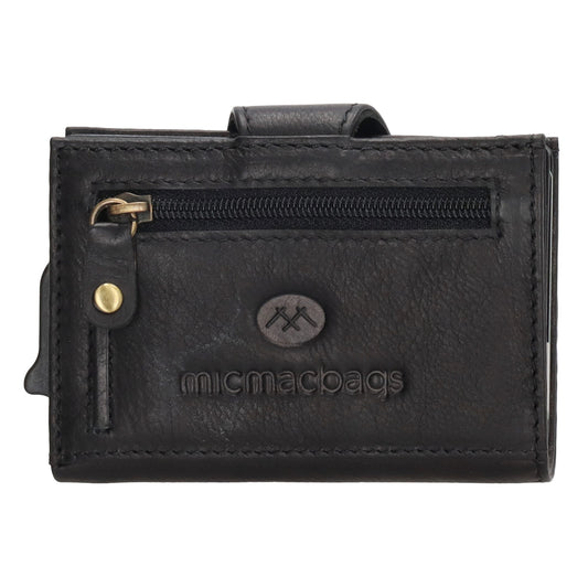 Kartenetui| Safty Wallet 10x7cm in Schwarz mit RFID-Schutz