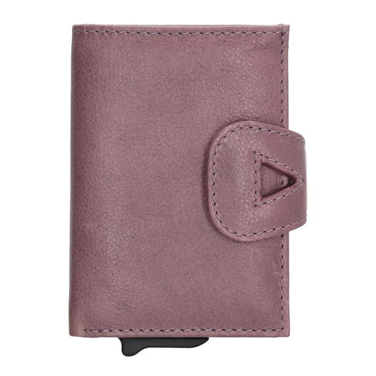 Kartenetui| Safty Wallet 10x7cm in Flieder mit RFID-Schutz