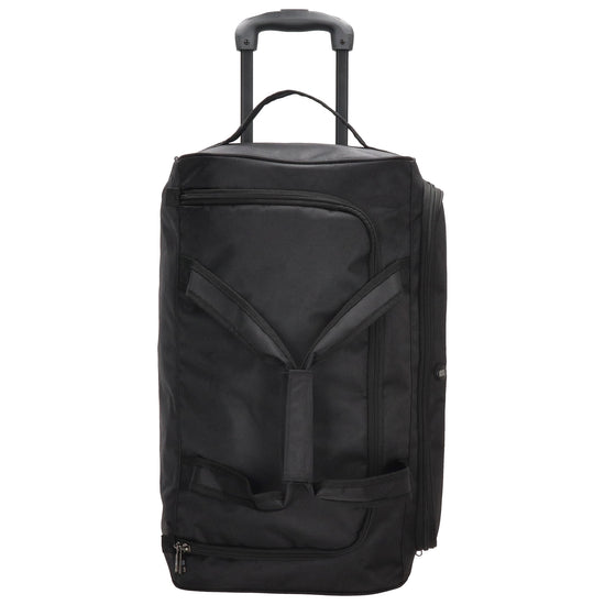Trolleyreisetasche 55x 29cm in Schwarz - leder-accessoires.com