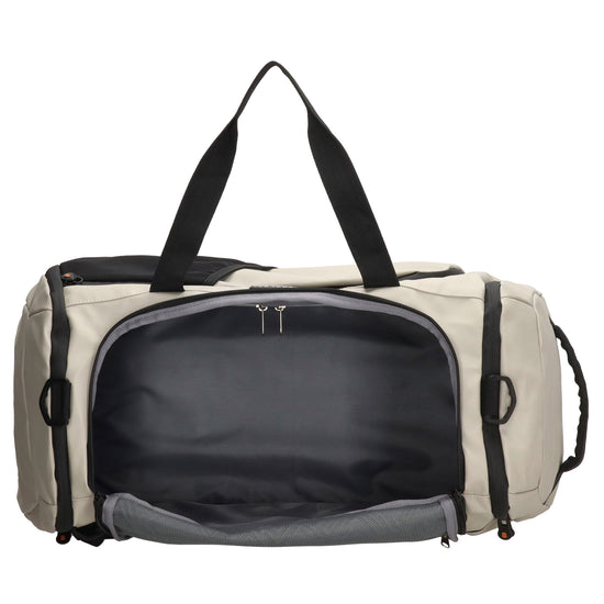 Reisetasche 62 x 27cm in Schwarz|Beige wasserabweisend - leder-accessoires.com