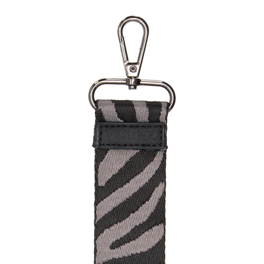 Taschenriemen 75x5cm Schwarz – Verstellbarer Schulterriemen mit Haken - leder-accessoires.com