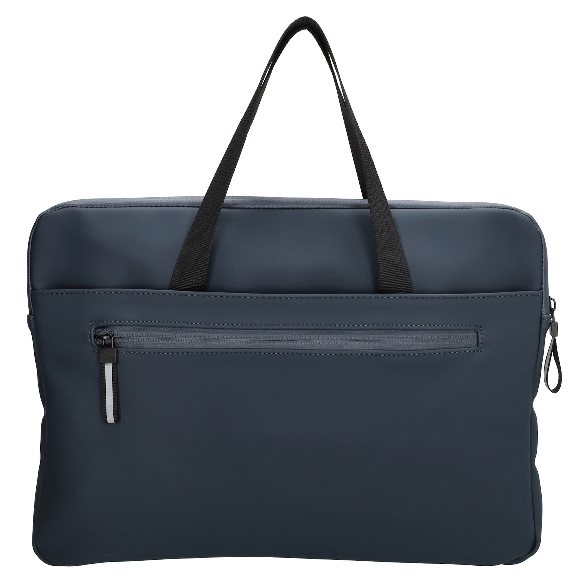 Businesstasche 34,5 x 24cm in Blau|Marine aus Polyester mit Reißverschluss - leder-accessoires.com