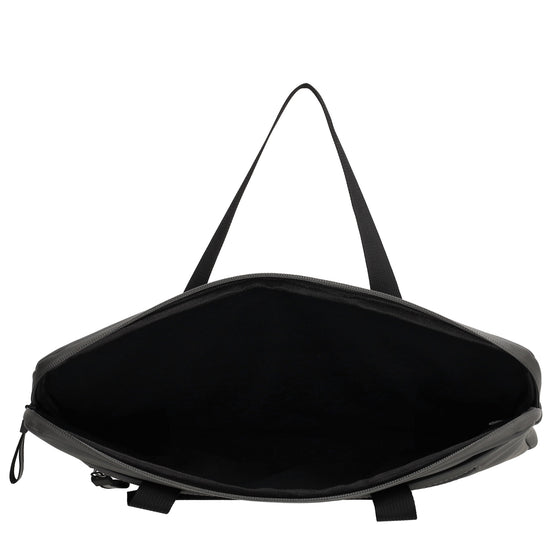Businesstasche 34,5 x 24cm in Grau|Anthrazite aus Polyester mit Reißverschluss - leder-accessoires.com