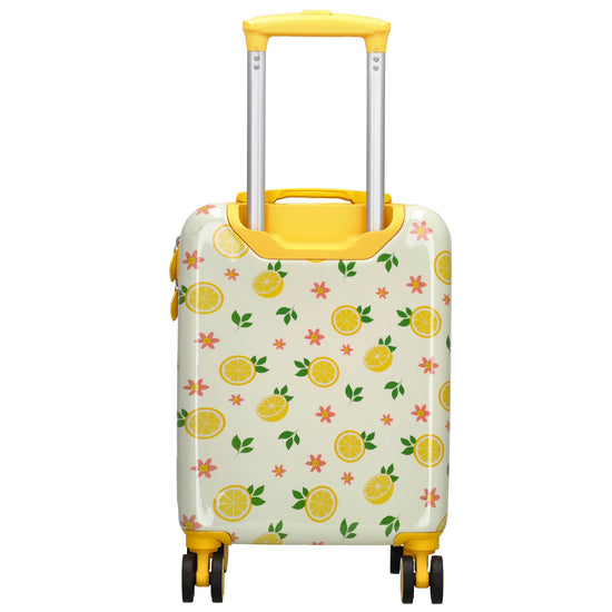 Reisetrolley "Zitrone" 4-Rad 47cm in Gelb - leder-accessoires.com