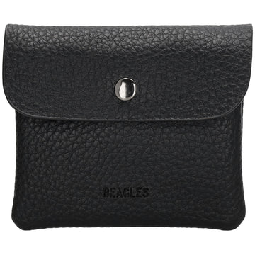 Geldbörse 10x9cm mit Überschlag in weichem Leder - leder-accessoires.com