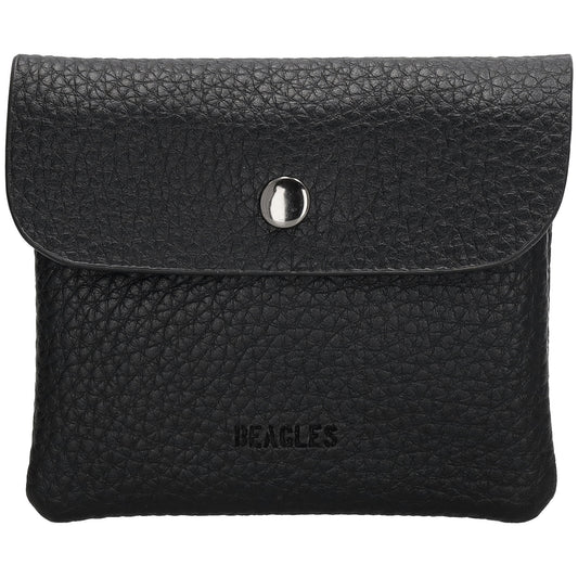 Geldbörse 10x9cm mit Überschlag in weichem Leder - leder-accessoires.com