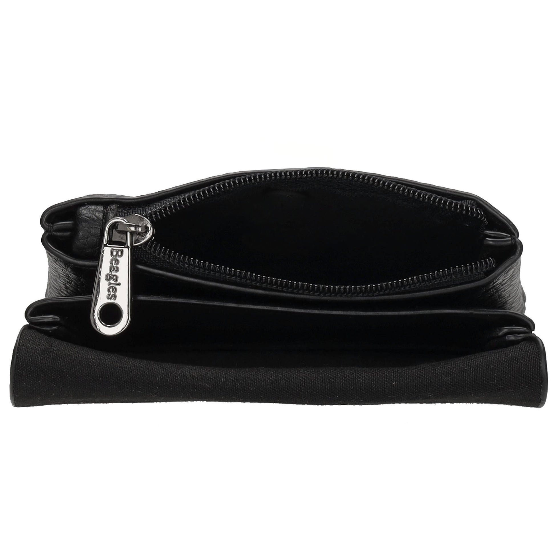 Geldbörse 10x9cm mit Überschlag in weichem Leder - leder-accessoires.com