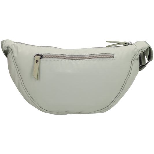Mint Bodybag 39x18 cm – Gepolsterte Trendtasche - leder-accessoires.com