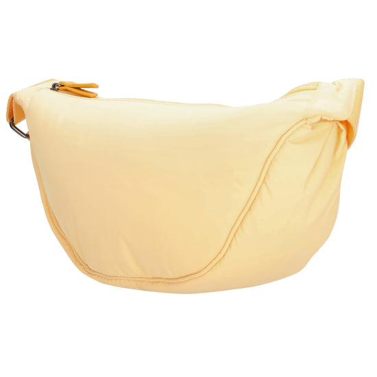 Gelbe Bodybag 39x18 cm – Gepolsterte Crossbody Tasche - leder-accessoires.com
