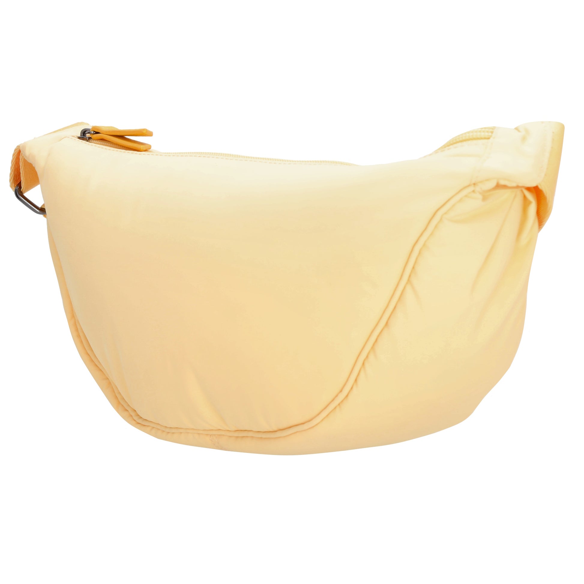 Gelbe Bodybag 39x18 cm – Gepolsterte Crossbody Tasche - leder-accessoires.com