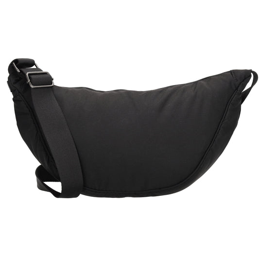 Bodybag 39x18cm in Schwarz mit Reißverschluss