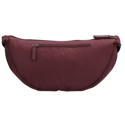 Bodybag 39x18cm in Weinrot|Burgunder mit Reißverschluss