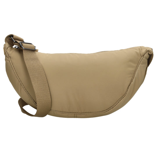 Bodybag 39x18cm in Taupe mit Reißverschluss