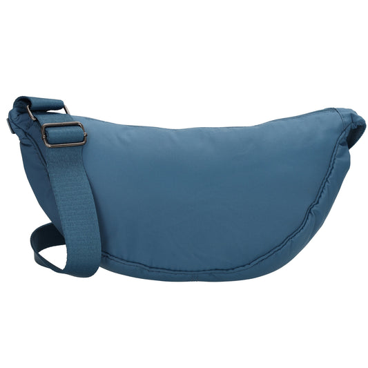 Bodybag 39x18cm in Jeansblau mit Reißverschluss