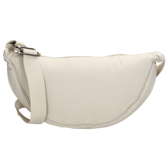 Bodybag 39x18cm in Creme mit Reißverschluss