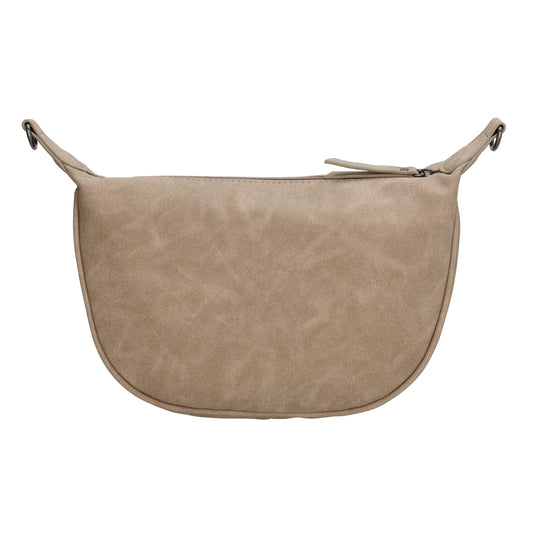 Bodybag 28 x 18cm in marmorierter Optik Taupe