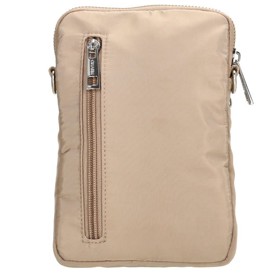 Handytasche 18,5x12,5cm in Helltaupe mit zusätzlicher Münzbörse