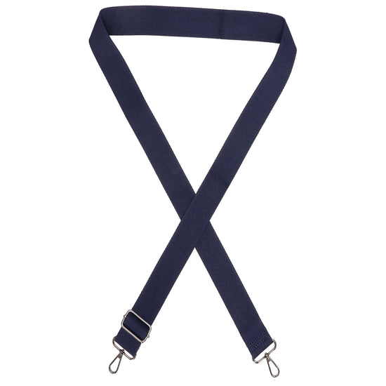 Taschenriemen|Wechselriemen 140cm in Blau Uni - leder-accessoires.com