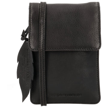 Handytasche | Minibag 19x13cm in Schwarz mit Überschlag