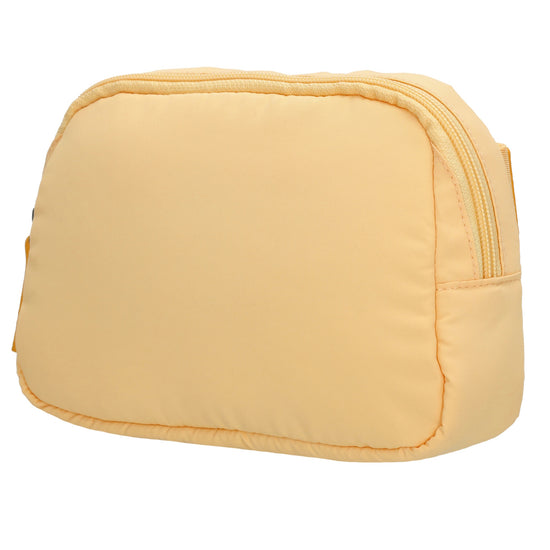 Bodybag|Gürteltasche 19,5 x 14cm in Gelb wattiert - leder-accessoires.com