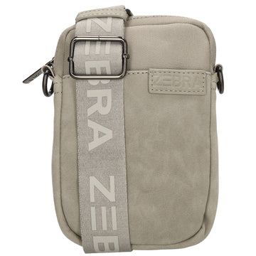 Handytasche 17,5x12cm in Taupe aus Kunstleder