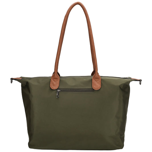 Shopper 51x33cm Oliv aus Nylon|Polyester