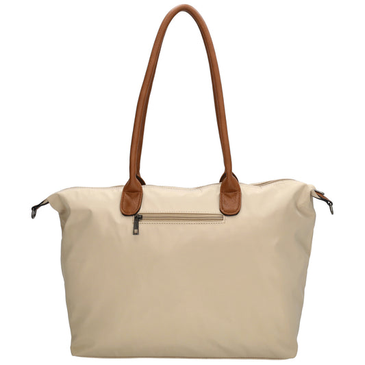 Shopper 51x33cm Natur|Sand aus Nylon|Polyester
