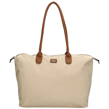 Shopper 51x33cm Natur|Sand aus Nylon|Polyester