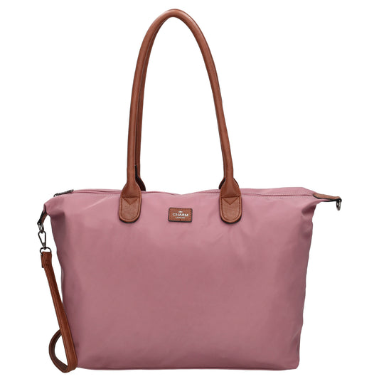 Shopper 51x33cm Altrosa aus Nylon|Polyester