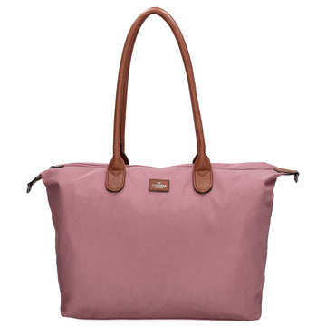 Shopper 51x33cm Altrosa aus Nylon|Polyester