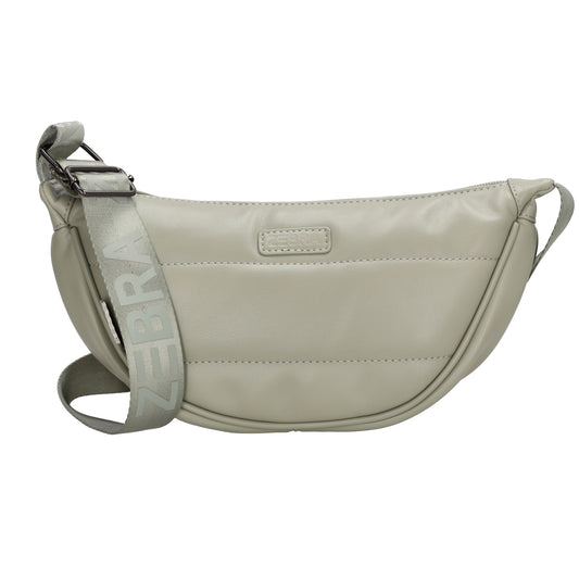Bodybag gesteppt 33x16cm in Mint aus Kunstleder