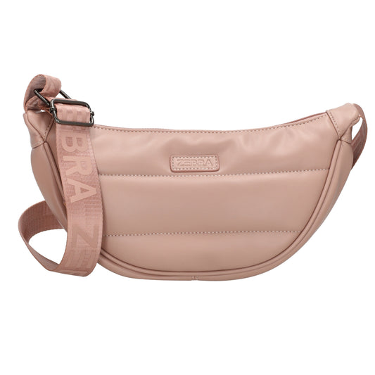 Bodybag gesteppt 33x16cm in Altrosa aus Kunstleder