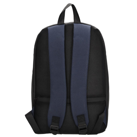 Kinderrucksack 28x39cm mit Laptopfach in Blau|Schwarz - leder-accessoires.com