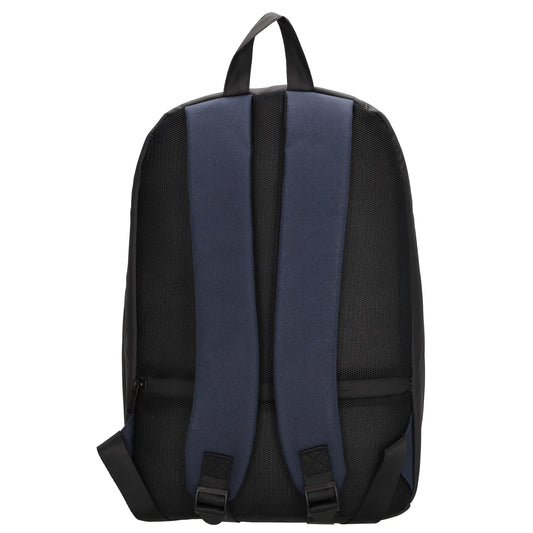 Kinderrucksack 28x39cm mit Laptopfach in Blau|Schwarz