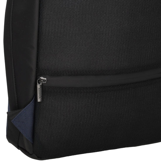 Kinderrucksack 28x39cm mit Laptopfach in Blau|Schwarz - leder-accessoires.com