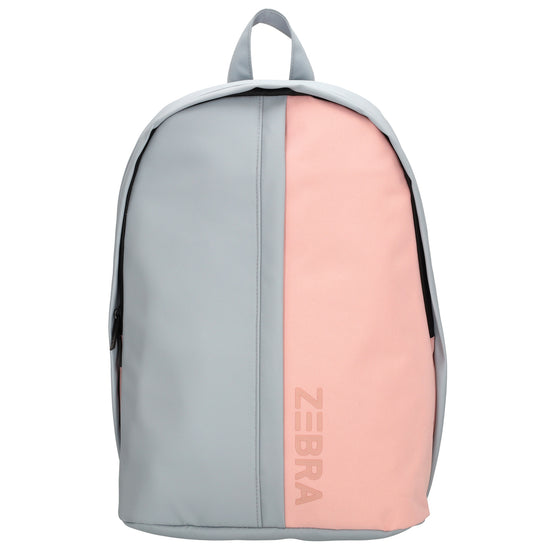 Kinderrucksack 28x39cm mit Laptopfach in Grau| Rosé - leder-accessoires.com