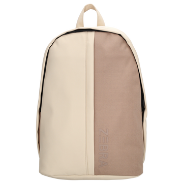 Kinderrucksack 28x39cm mit Laptopfach in Braun| Beige