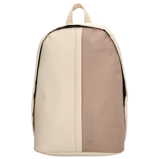 Kinderrucksack 28x39cm mit Laptopfach in Braun| Beige