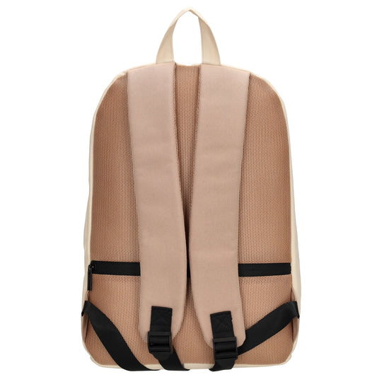 Kinderrucksack 28x39cm mit Laptopfach in Braun| Beige