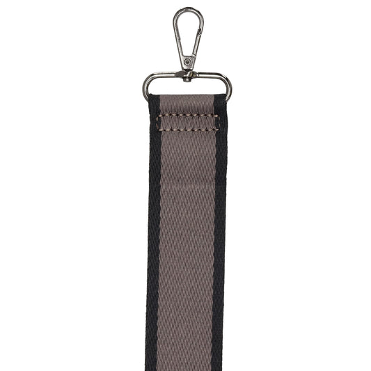 Taschenriemen Grau 140x4cm – Langer verstellbarer Schulterriemen - leder-accessoires.com