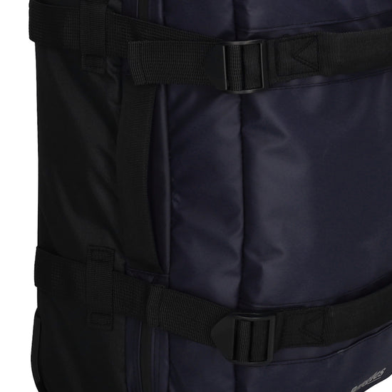 Reisetrolley | Handgepäck 52cm 2-Rad in Blau aus wasserabweisendem Nylon - leder-accessoires.com