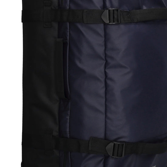 Reisetrolley 76cm 2-Rad in Blau aus wasserabweisendem Nylon - leder-accessoires.com