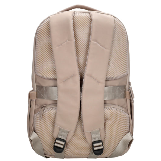 Business-|Rucksack 32 x 45cm in Taupe mit Trolley-Aufsteckfunktion