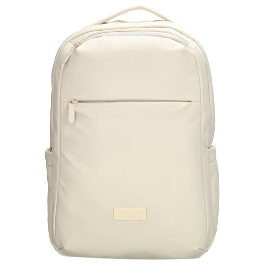 Business-|Rucksack 32 x 45cm in Creme mit Trolley-Aufsteckfunktion