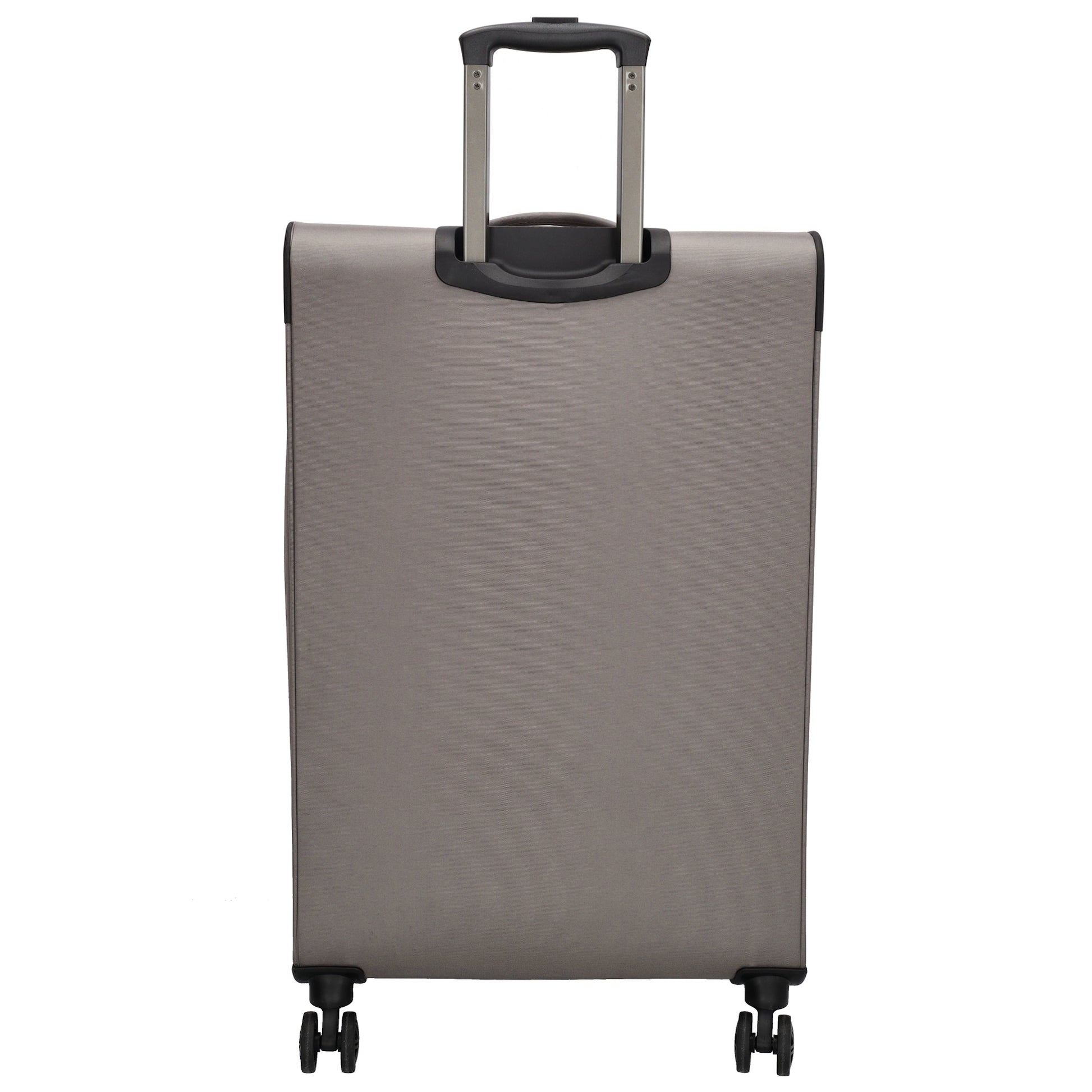 Reisetrolley|Weichgepäck 76cm in Taupe mit 4-Rad - leder-accessoires.com